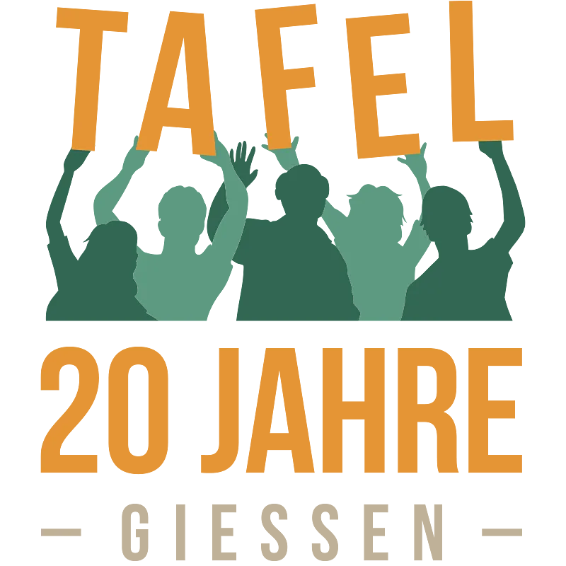 Logo 20 Jahre Tafel Gießen