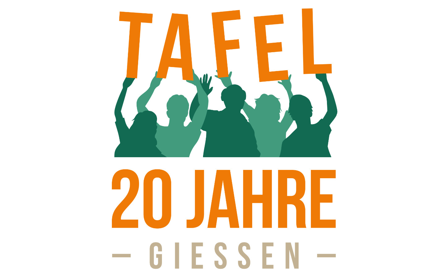 Logo 20 Jahre Tafel Gießen